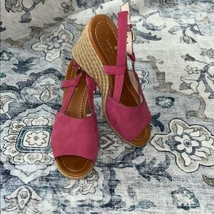 2/$35 Kate Spade// suede wedges, size 8.5